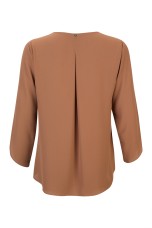 Blouse with side bow