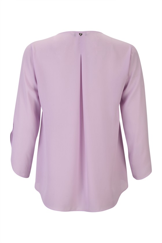 Blouse with side bow