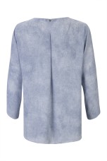 Blouse with side bow