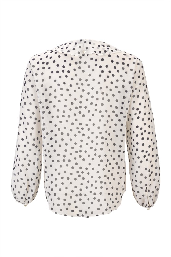 T�nica padr�o polka dot