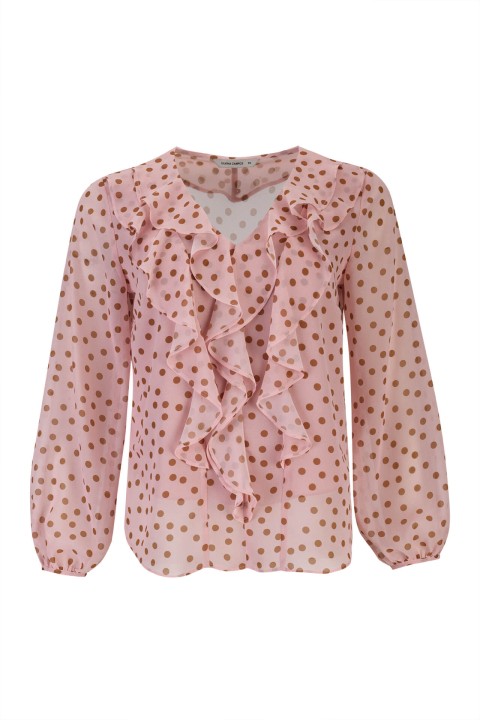 Túnica padrão polka dot Túnica padrão polka dot