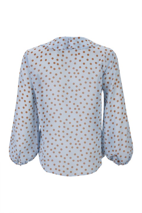 T�nica padr�o polka dot