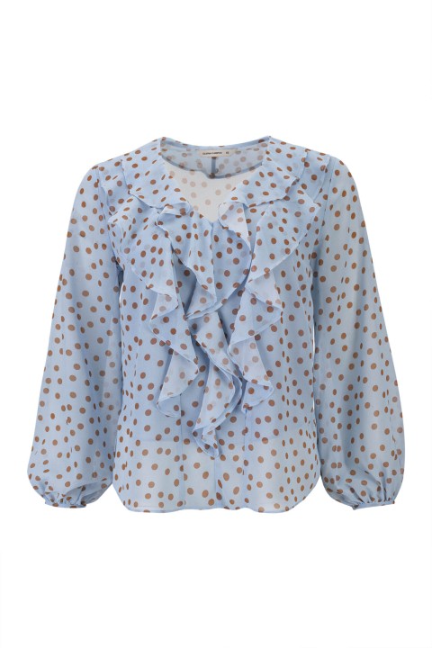 T�nica padr�o polka dot