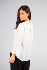 Túnica fecho invisível