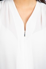 Túnica fecho invisível