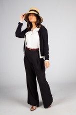 Túnica fecho invisível