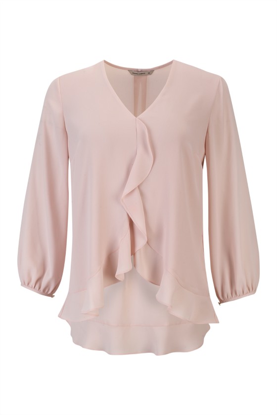 T�nica folhos e la�ada