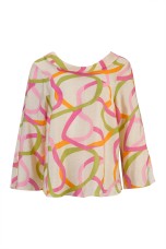 Blouse buttons at the back