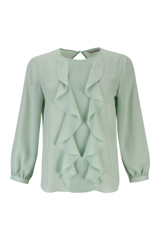 Túnica nervuras na frente