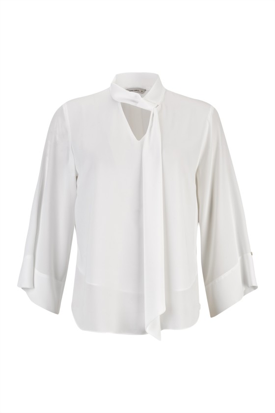 T�nica cuello con cinta ajustable