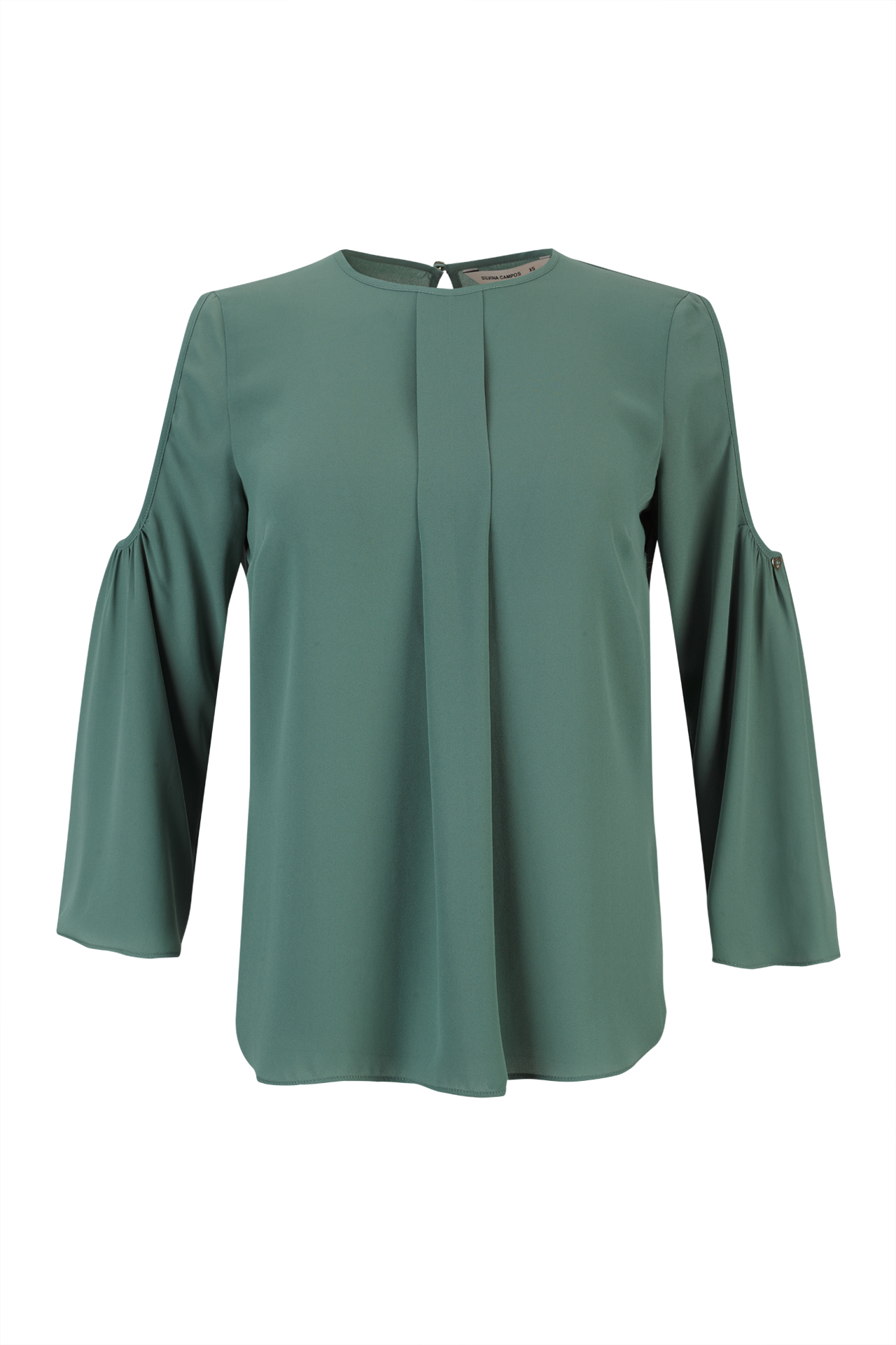 Túnica mangas com abertura