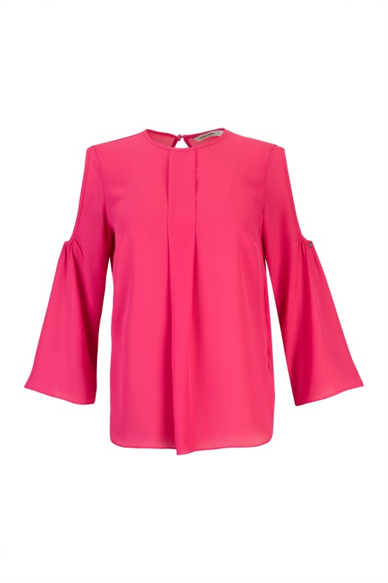 T�nica mangas com aberturas