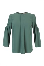 Túnica mangas com abertura