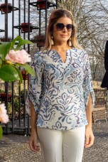 Túnica ilhós dourados