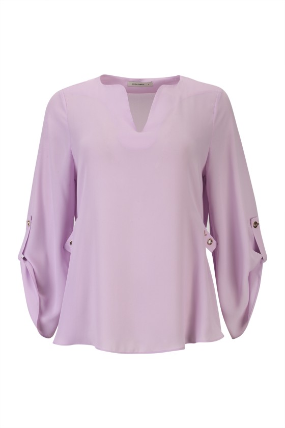 Túnica ilhós dourados