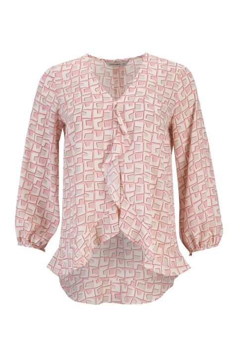 T�nica folhos e la�ada