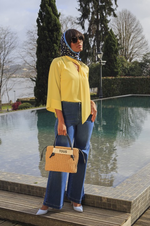 T�nica gola fita ajust�vel