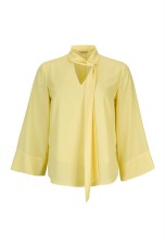 Túnica gola fita ajustável