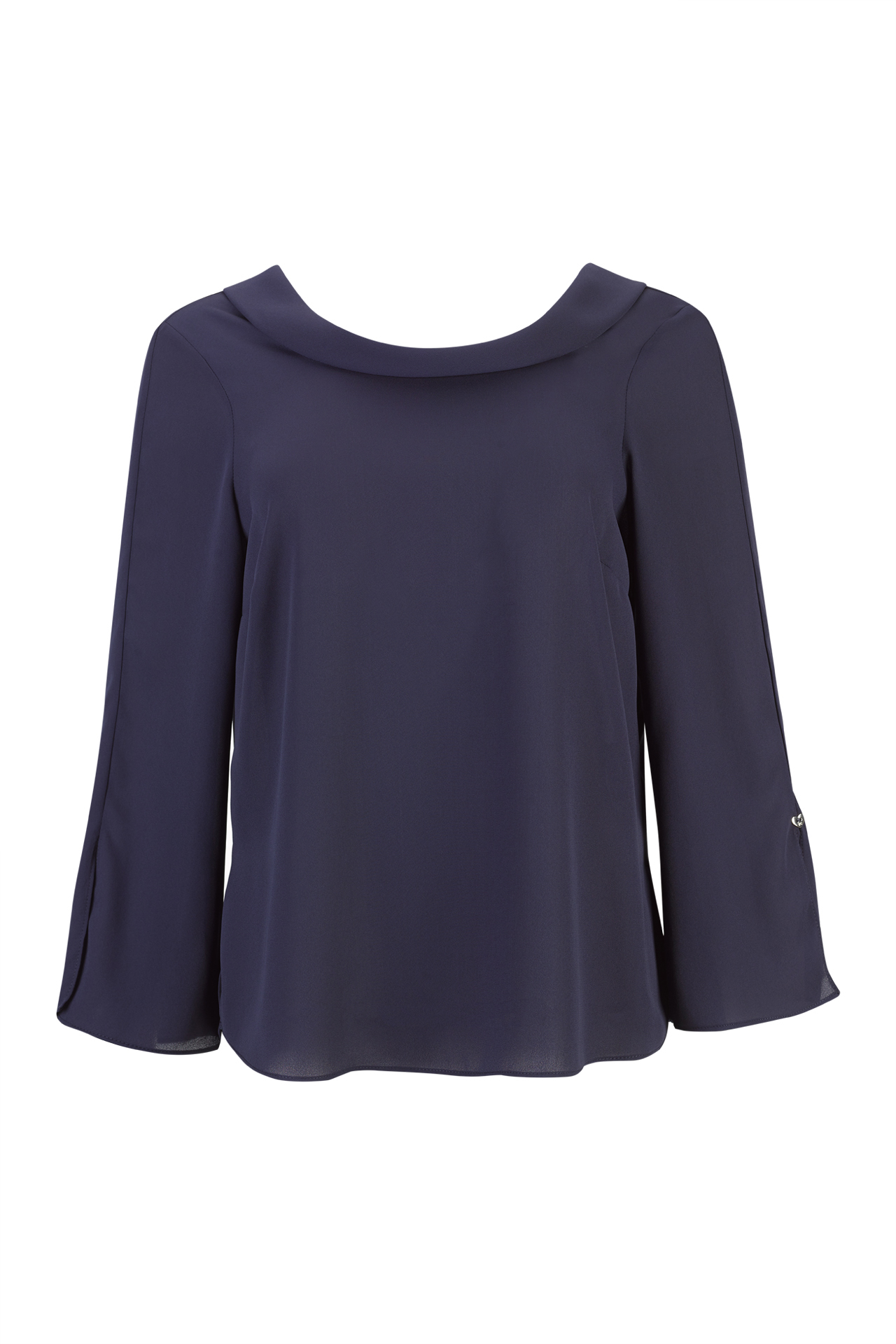 Túnica botões atrás