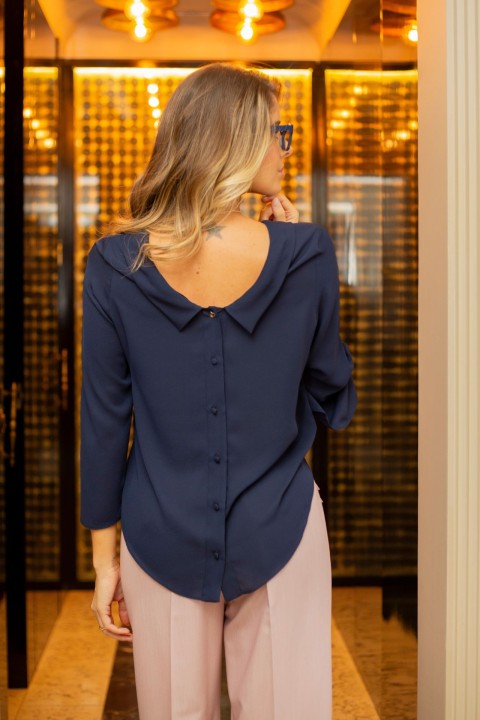 T�nica botones traseros 