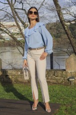 Sailor collar blouse