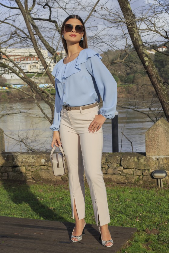 Sailor collar blouse