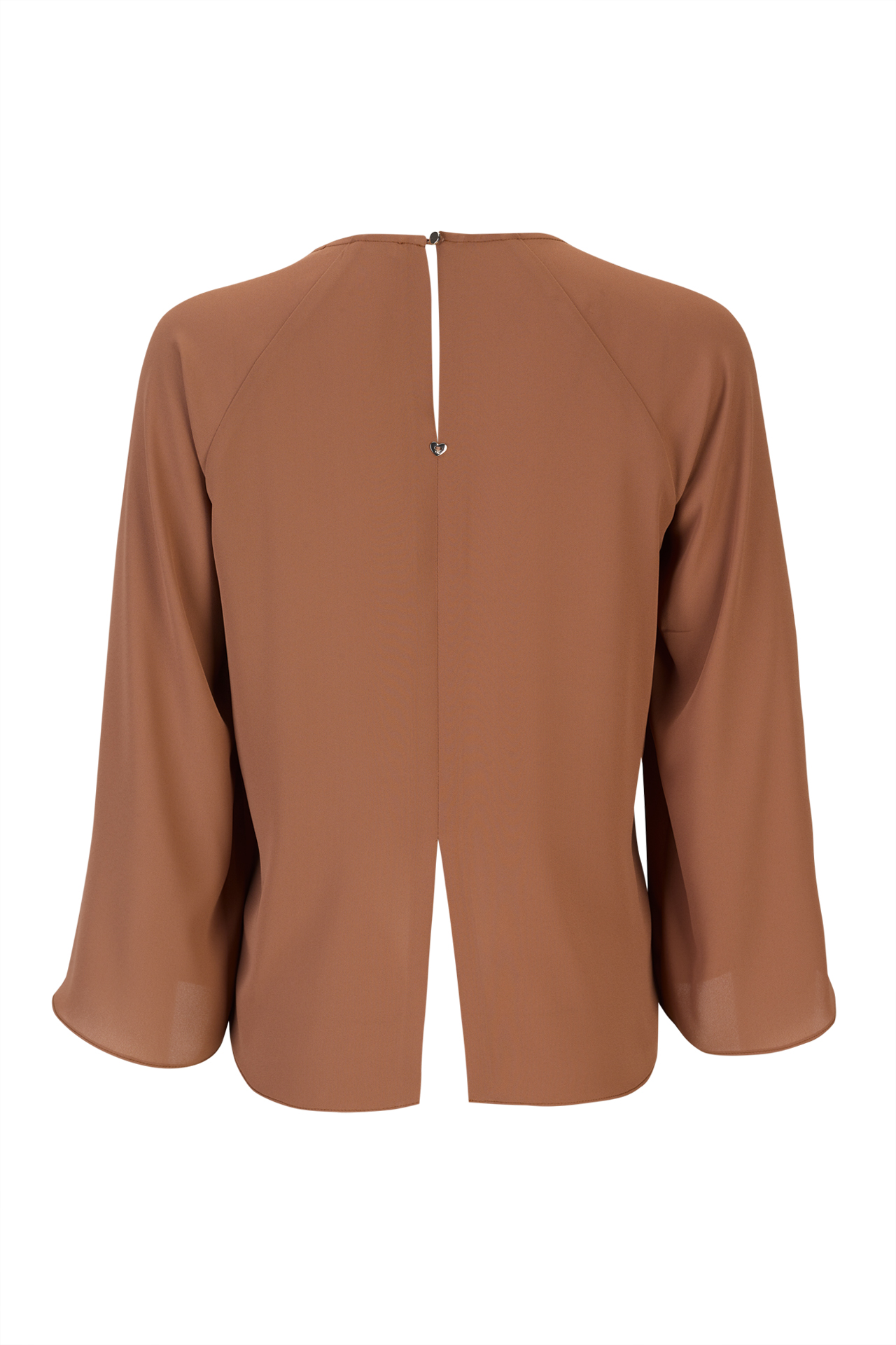 Túnica gola drapeada