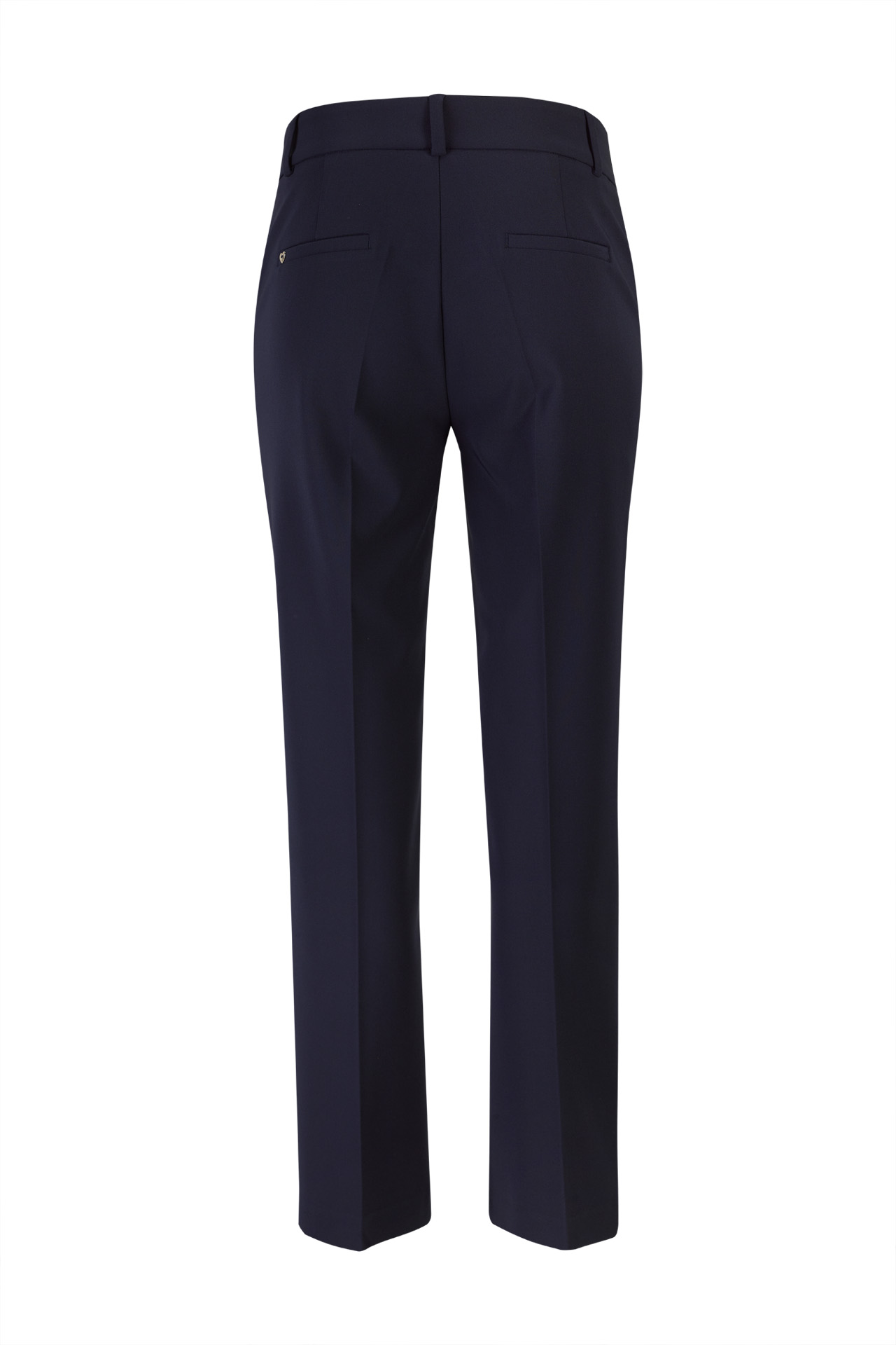 Trousers with opening at the bottom