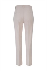 Trousers with opening at the bottom