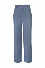 Pinstriped trousers