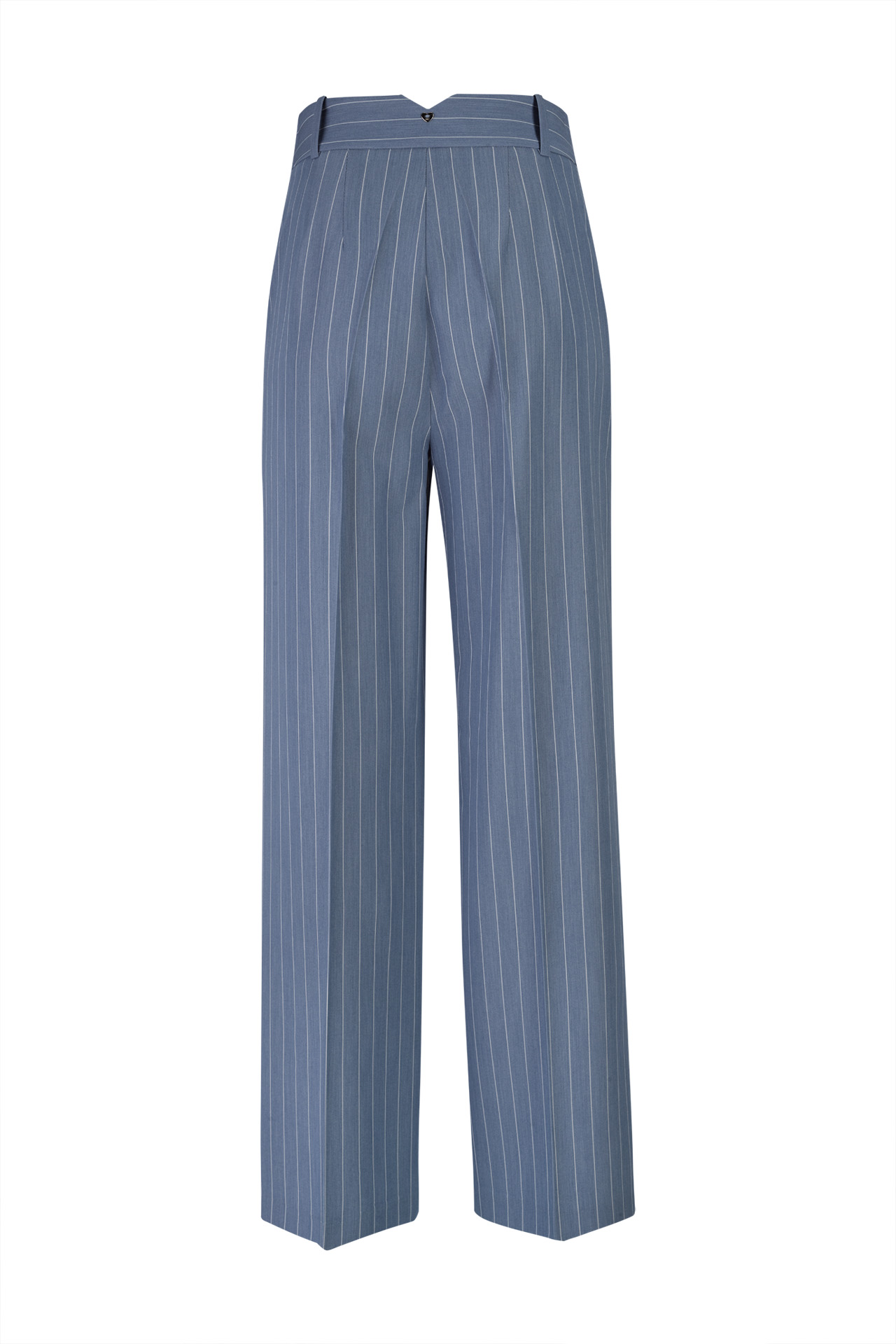 Pinstriped trousers