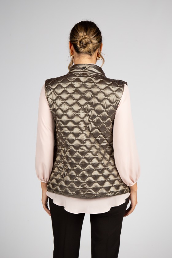 Parka com colete amov�vel