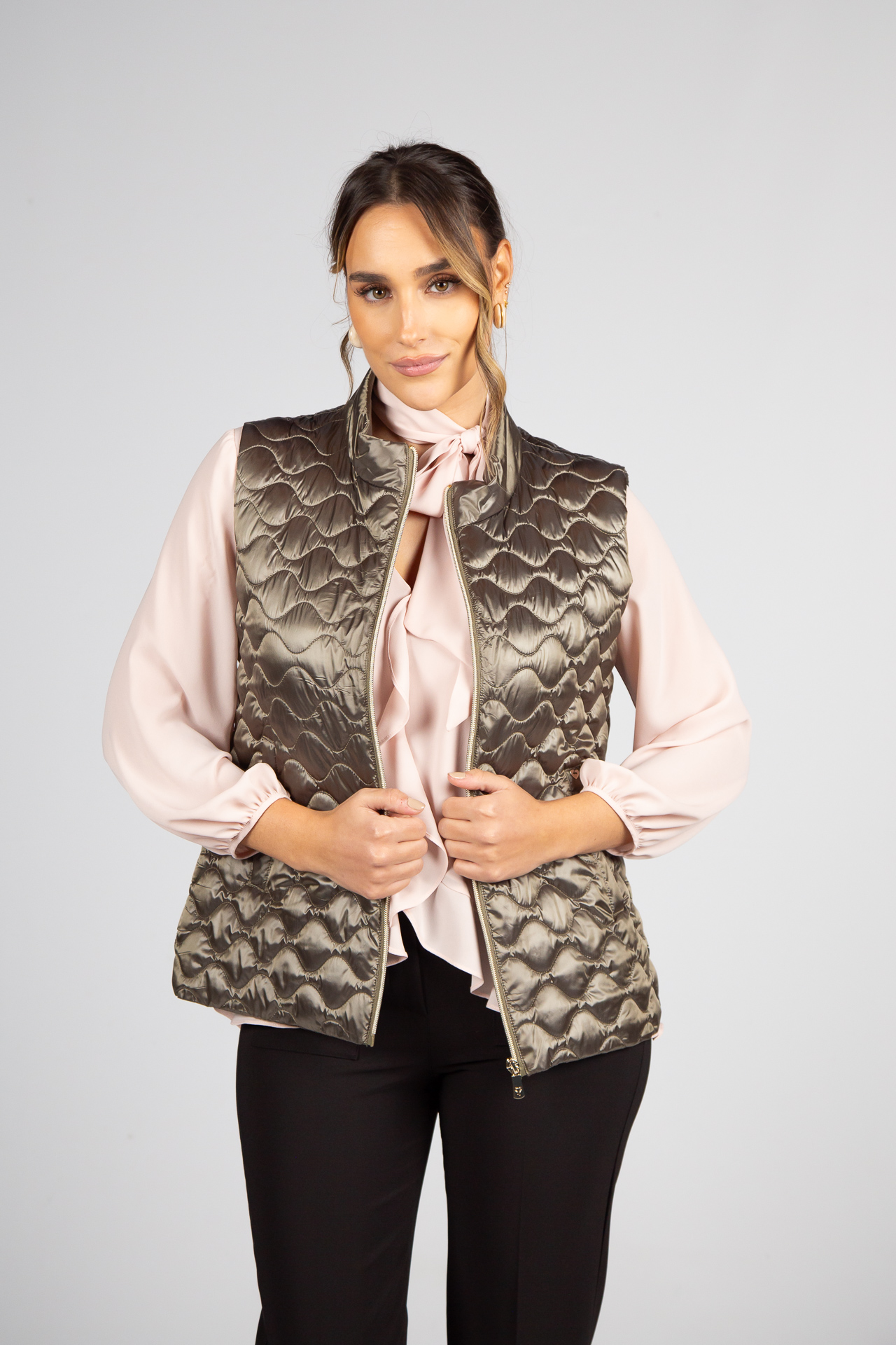 Parka com colete amovível