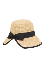 Chapeau en raphia naturel