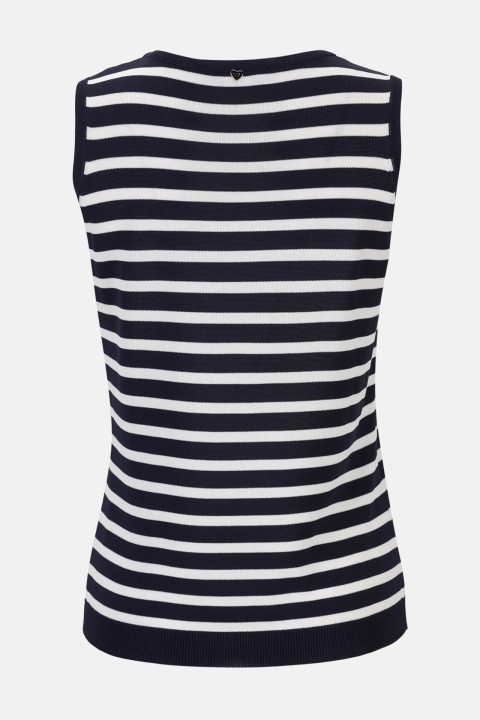 Sleeveless striped top Sleeveless striped top