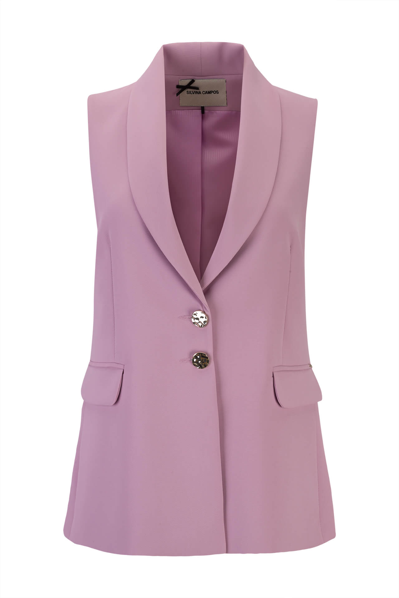 Tailored longline waistcoat