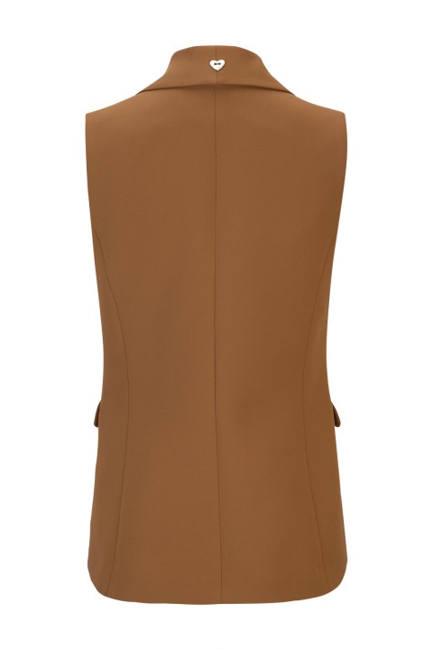 Tailored longline waistcoat