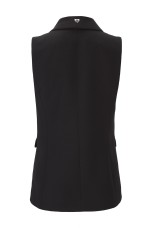 Tailored longline waistcoat
