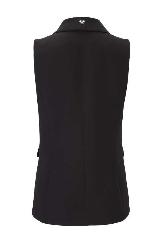 Tailored longline waistcoat