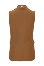 Tailored longline waistcoat