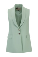 Tailored longline waistcoat