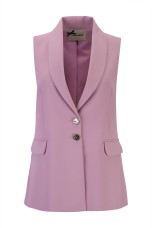 Tailored longline waistcoat