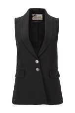 Tailored longline waistcoat