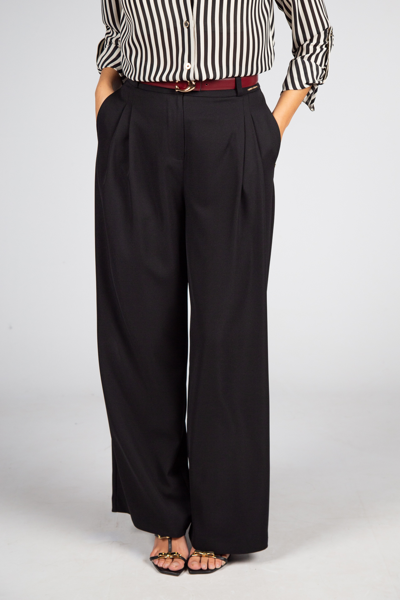 Pantalon wide leg