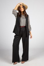 Pantalon wide leg