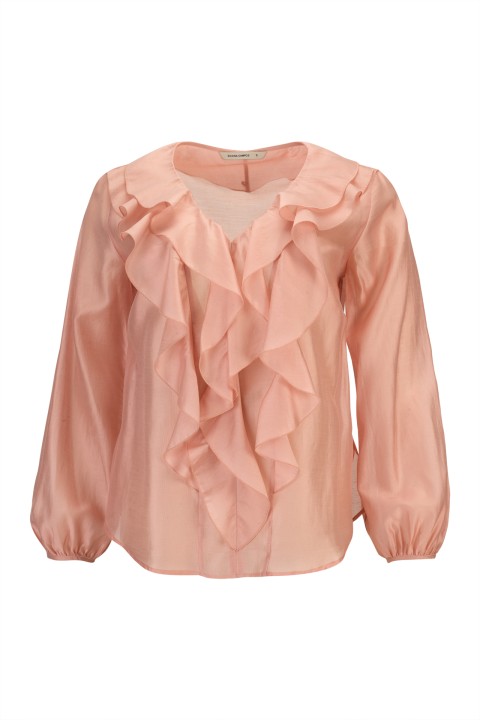 Atelier blouse with front ruffles Atelier blouse with front ruffles