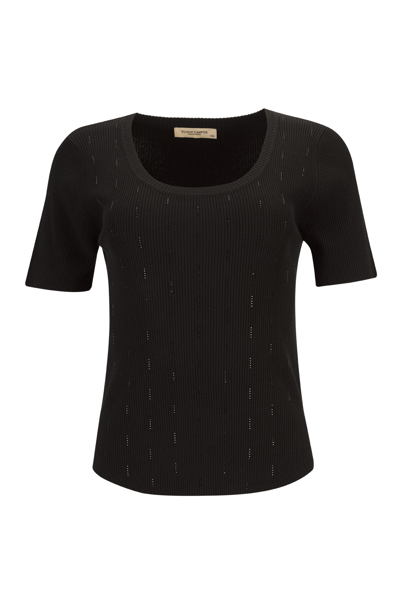 Short-sleeved jumper