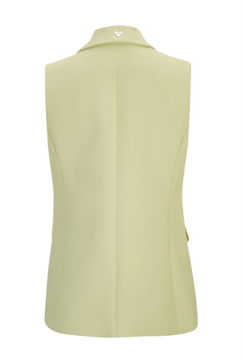 Tailored longline waistcoat