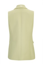 Tailored longline waistcoat