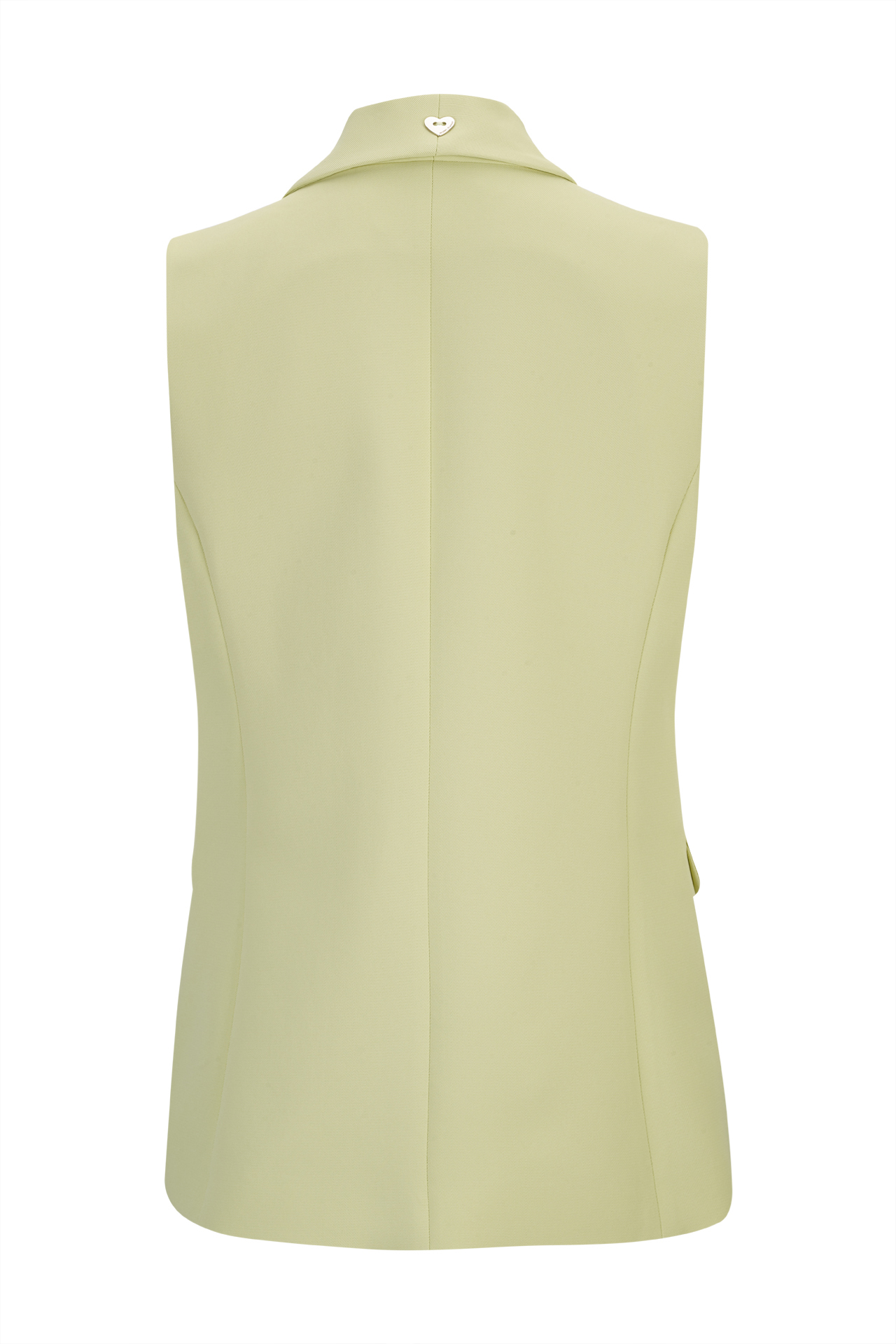 Tailored longline waistcoat